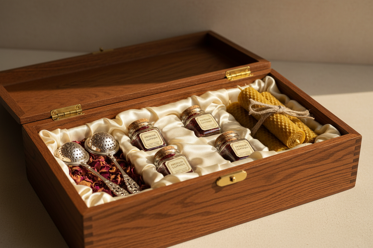 Bespoke Royal Saffron Box